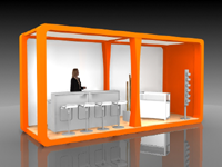 Messestand A+A Düsseldorf