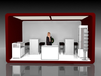 Messestand Art Forum Berlin