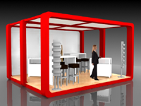 Messestand Bauenleipzig Leipzig