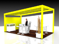 Messestand Blechexpo Stuttgart