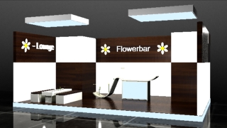 Messestand Lounge