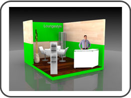 Lounge Messestand ITB Berlin
