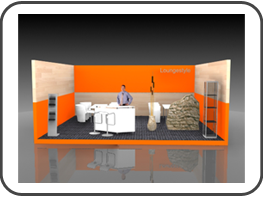 Lounge Messestand Intersolar München