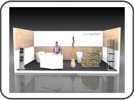 Lounge Messestand Interzum Köln