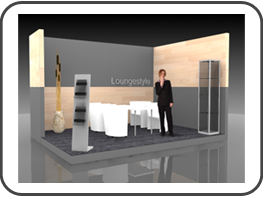 Lounge Messestand Tube Düsseldorf