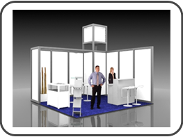Octanorm Messestand Ligna