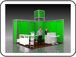 Octanorm Messestand Logimat
