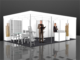 Stellwand Messe Intersolar München