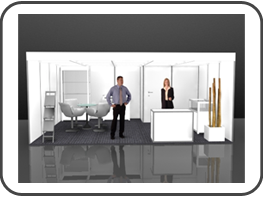 Stellwand Messe Logimat Stuttgart