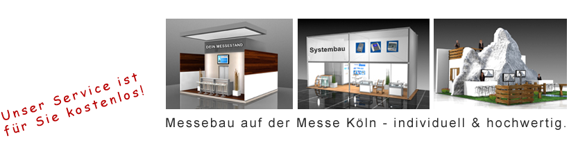 Messebau Angebote Köln