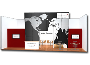 Messestand hochwertig