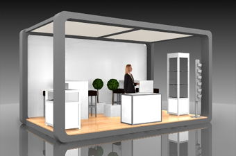 Messestand Stuttgart