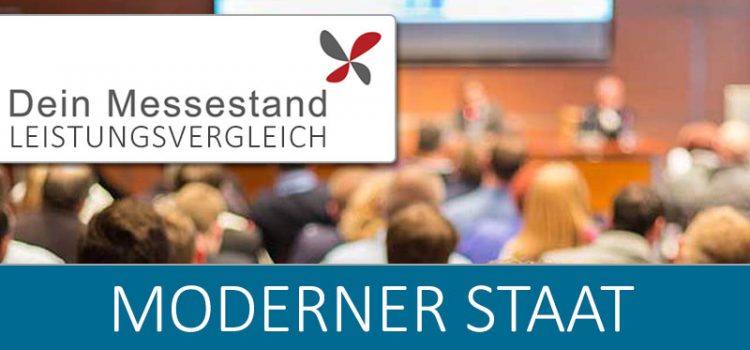 Messestand Moderner Staat Berlin