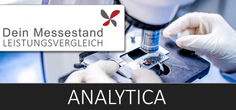 Messestand Analytica München