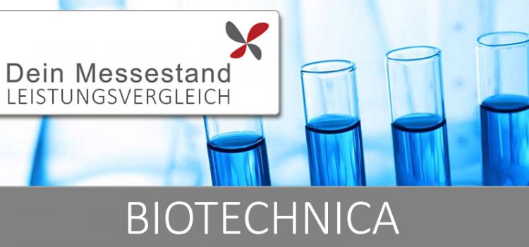 Messestand Biotechnica Hannover