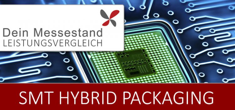 Messestand SMT Hybrid Packaging Nürnberg